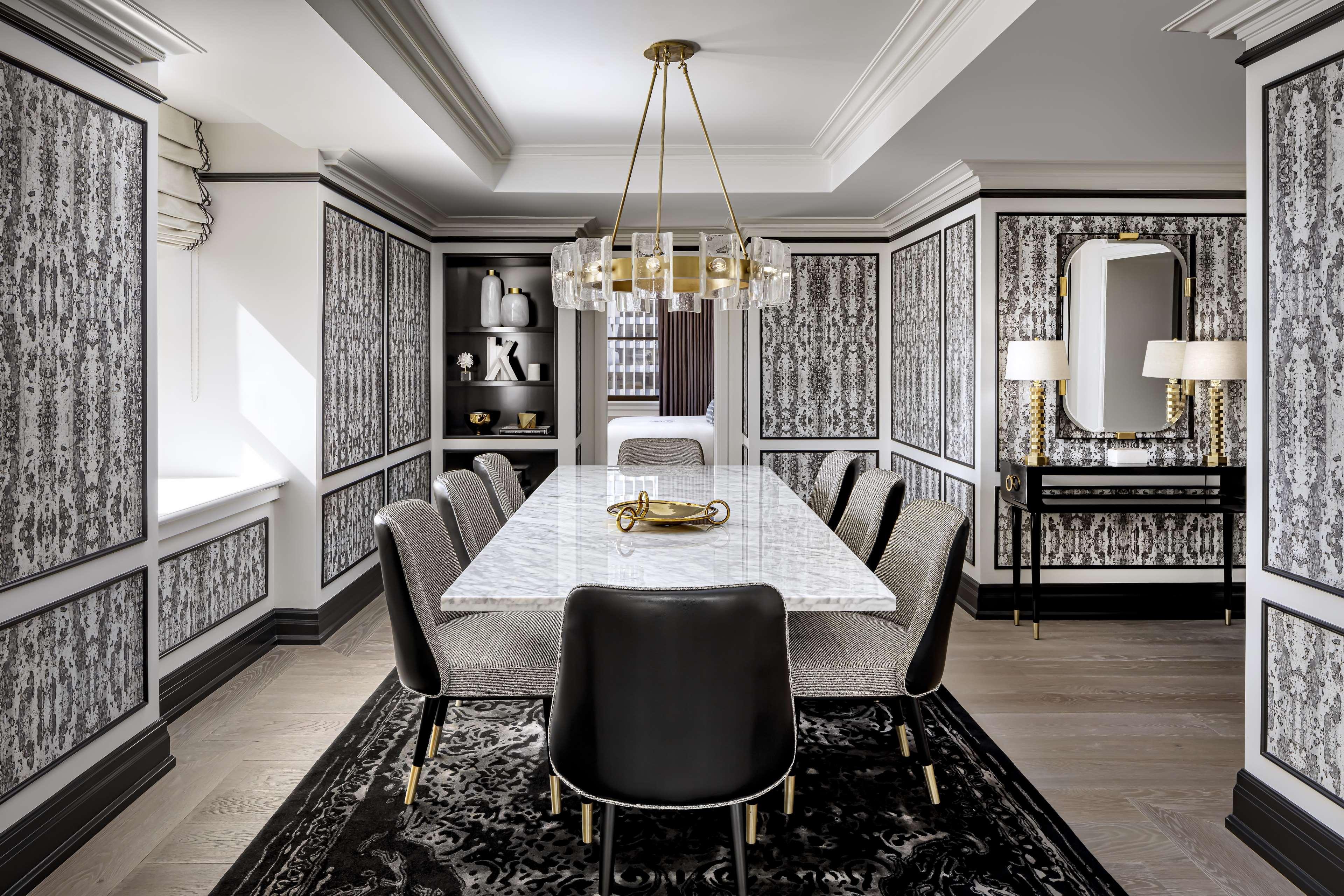 แฟร์มอนต์ รอยัล ยอร์ก Hotel โตรอนโต ภายนอก รูปภาพ Dining room
