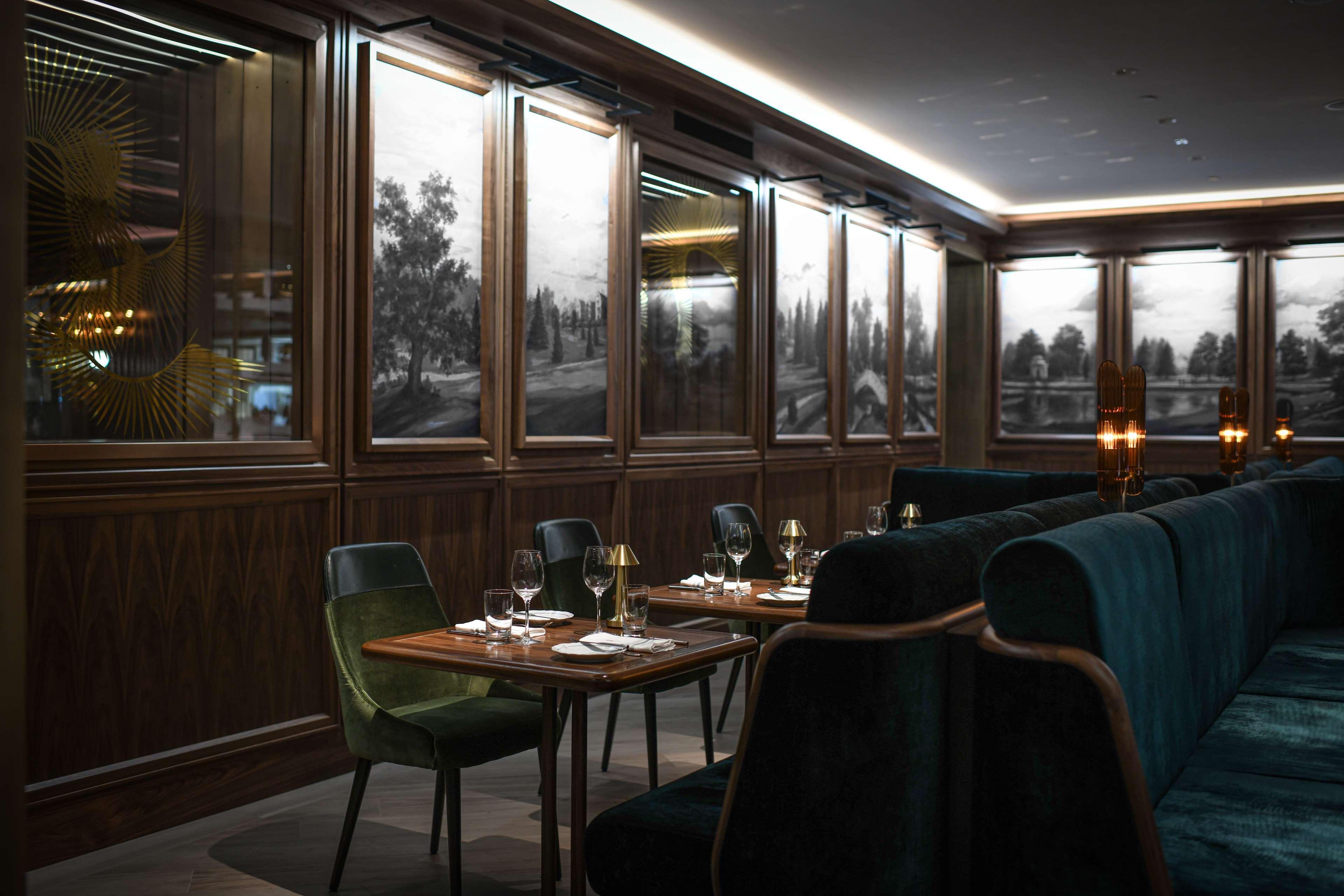 แฟร์มอนต์ รอยัล ยอร์ก Hotel โตรอนโต ภายนอก รูปภาพ Interior of the restaurant